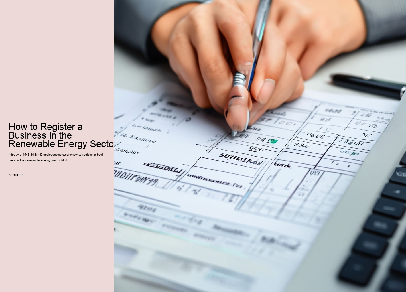 How to Register a Business in the Renewable Energy Sector